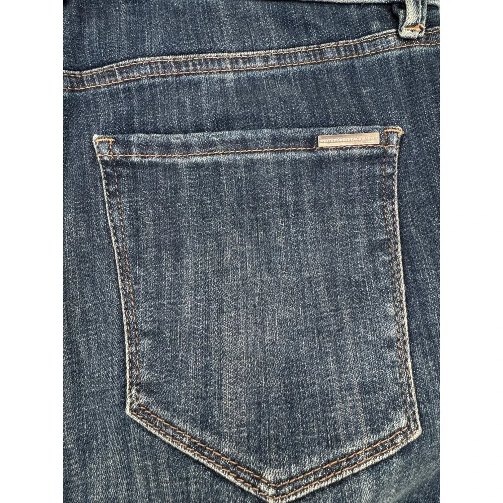 White House Black Market Extra High-Rise Skinny Everyday Soft Jeans Women 6 Blue
